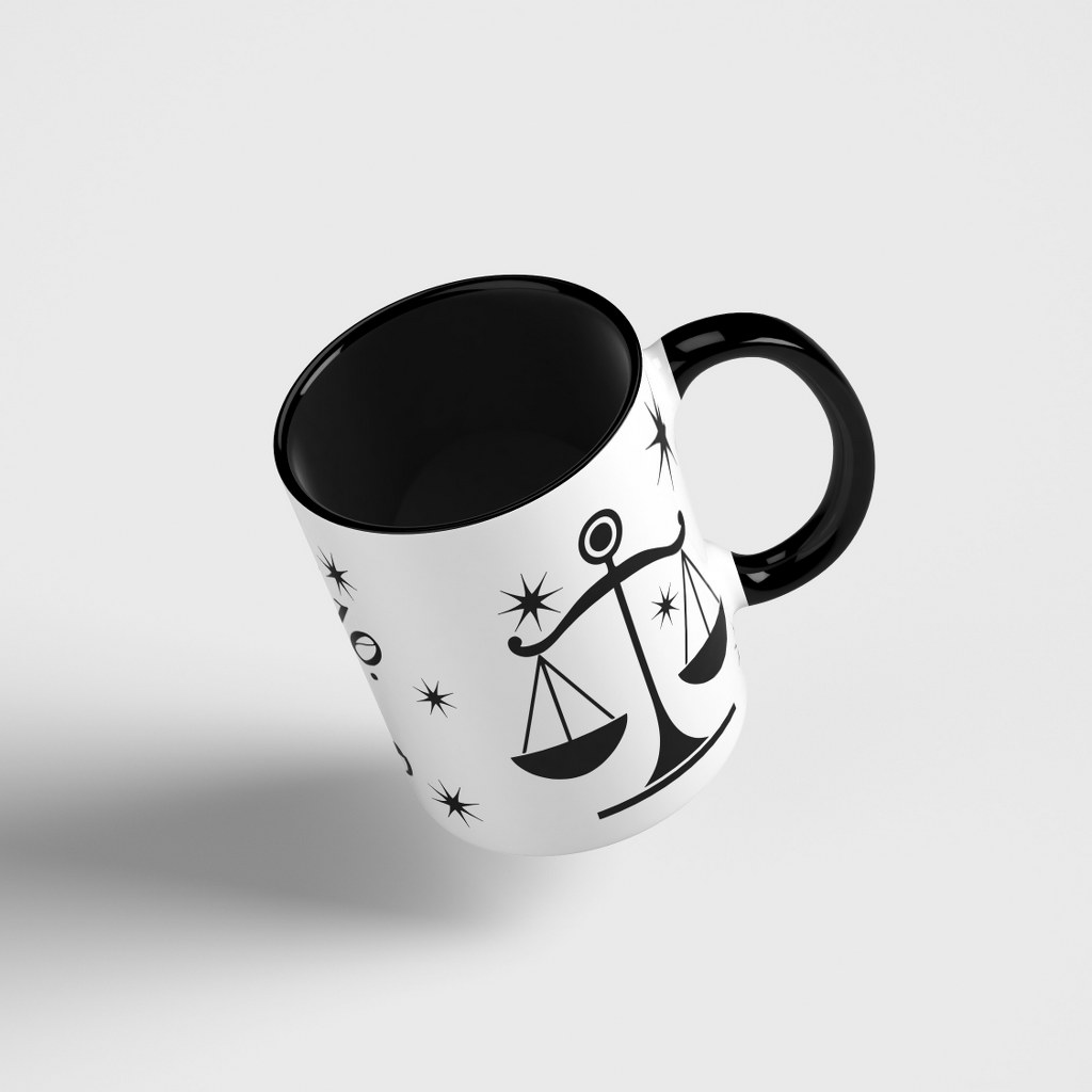 "Waage"- Tasse mit Sternzeichen – Bild 2