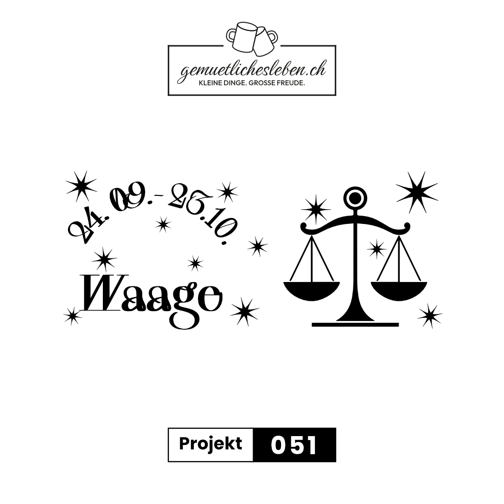 "Waage"- Tasse mit Sternzeichen – Bild 4