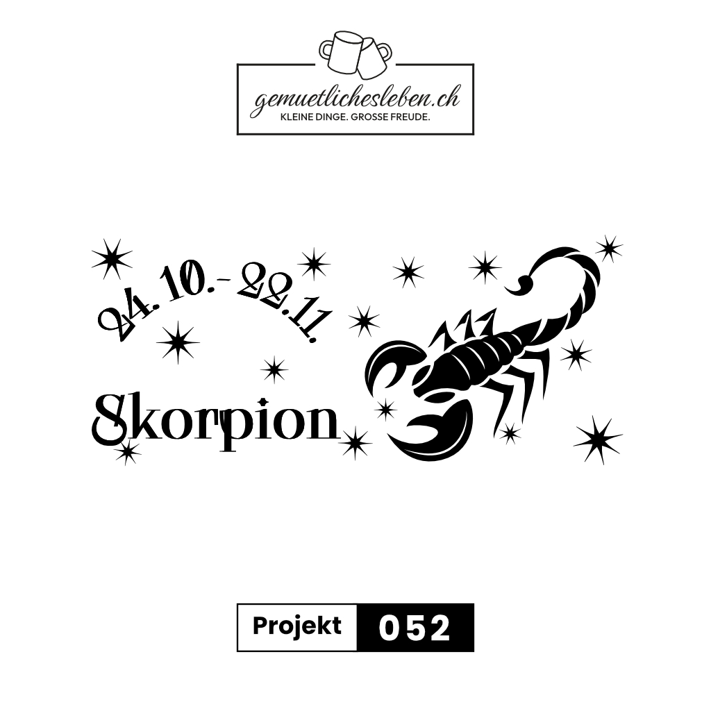 "Skorpion"- Tasse mit Sternzeichen – Bild 4