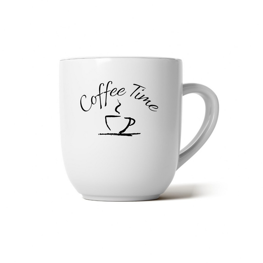 Coffee-Time Tasse – stilvoll, minimalistisch und perfekt für jeden Kaffeeliebhaber – Bild 2