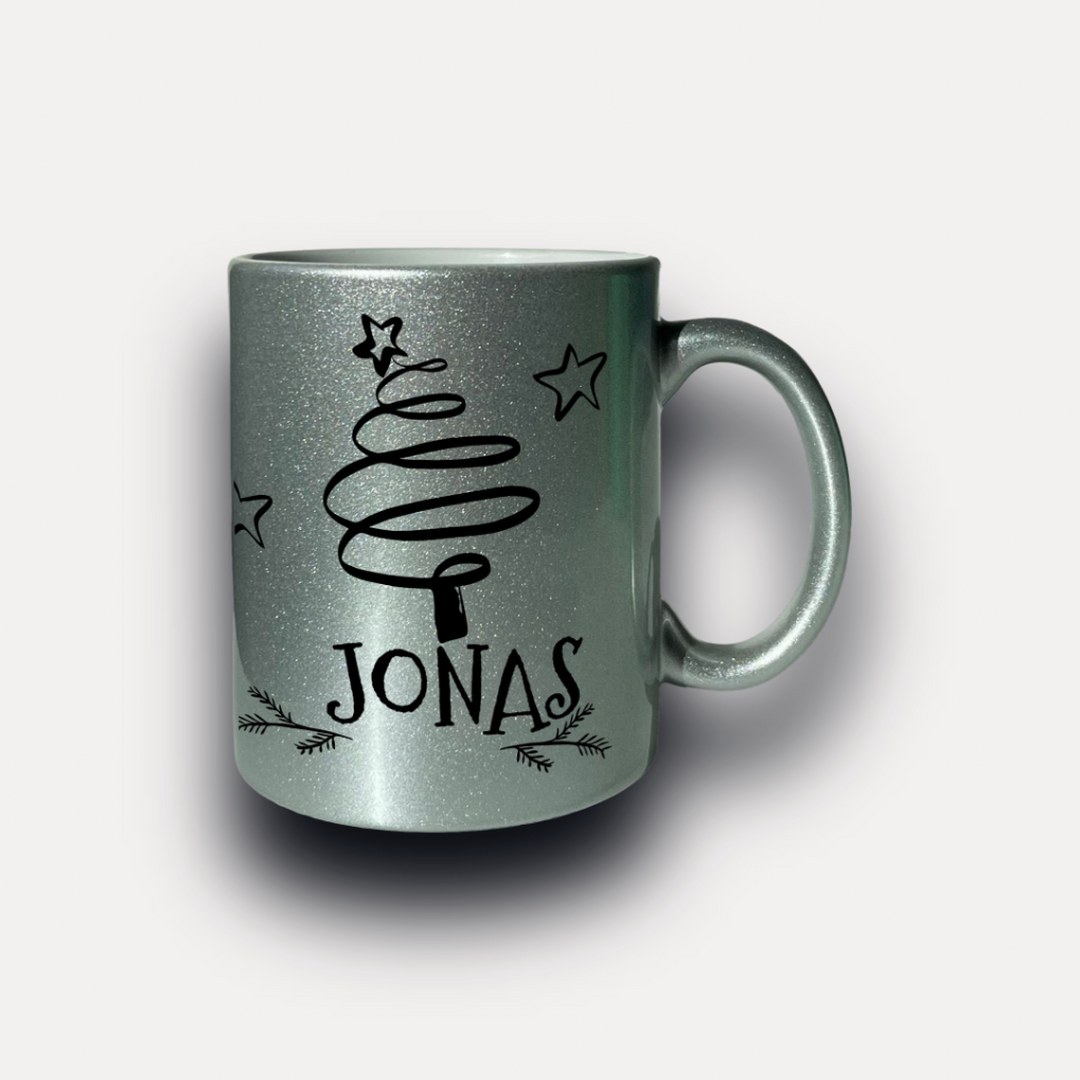Personalisierte Weihnachtstasse „Ho! Ho! Ho!“ – mit Namen – stilvolles Geschenk zur Weihnachtszeit – Bild 6