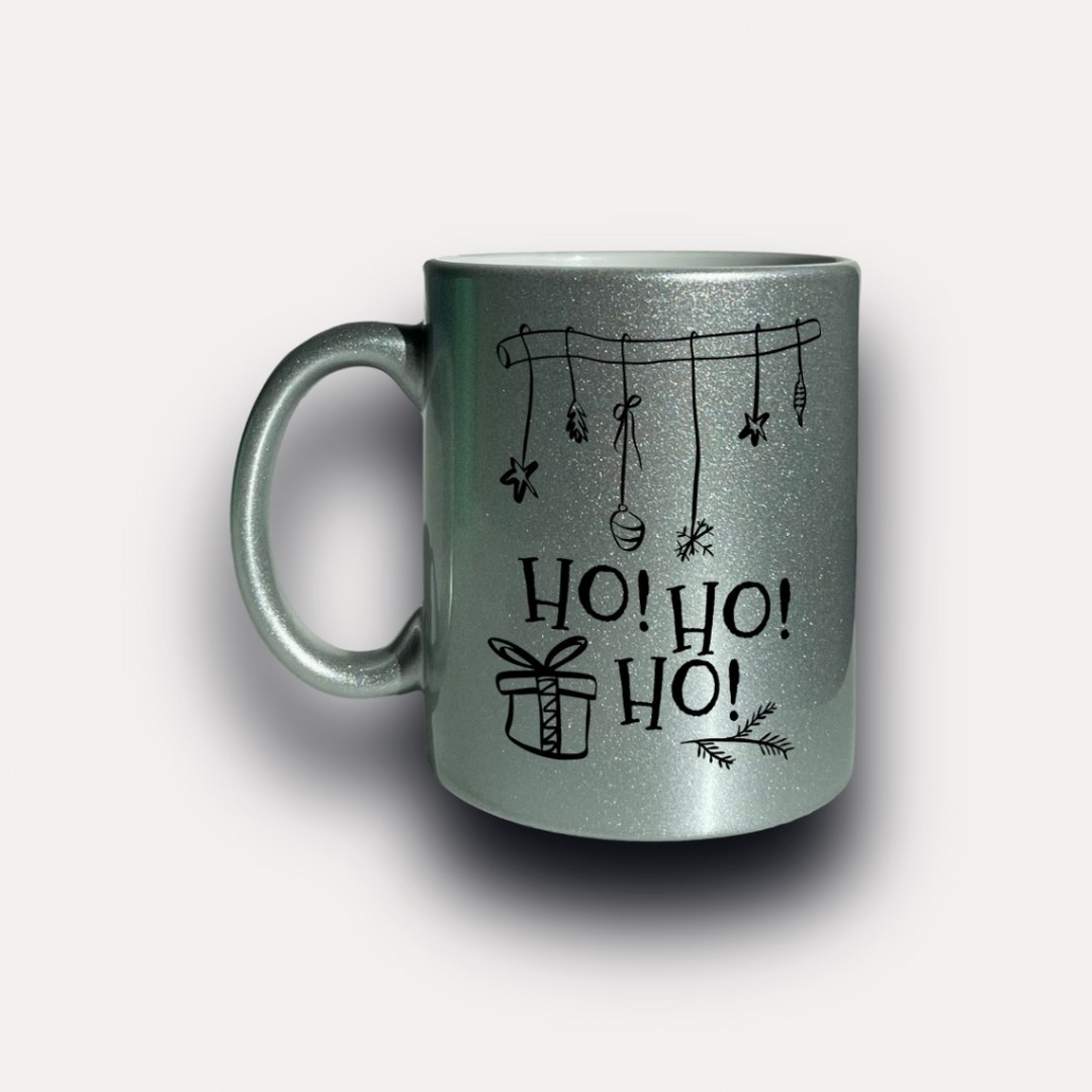 Personalisierte Weihnachtstasse „Ho! Ho! Ho!“ – mit Namen – stilvolles Geschenk zur Weihnachtszeit – Bild 5