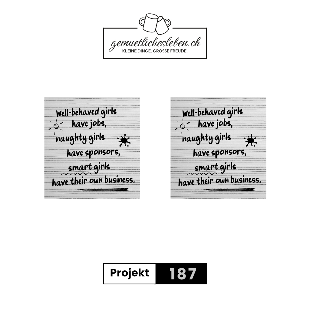 "Smart girls" - Tasse mit lustigem Spruch – Bild 4