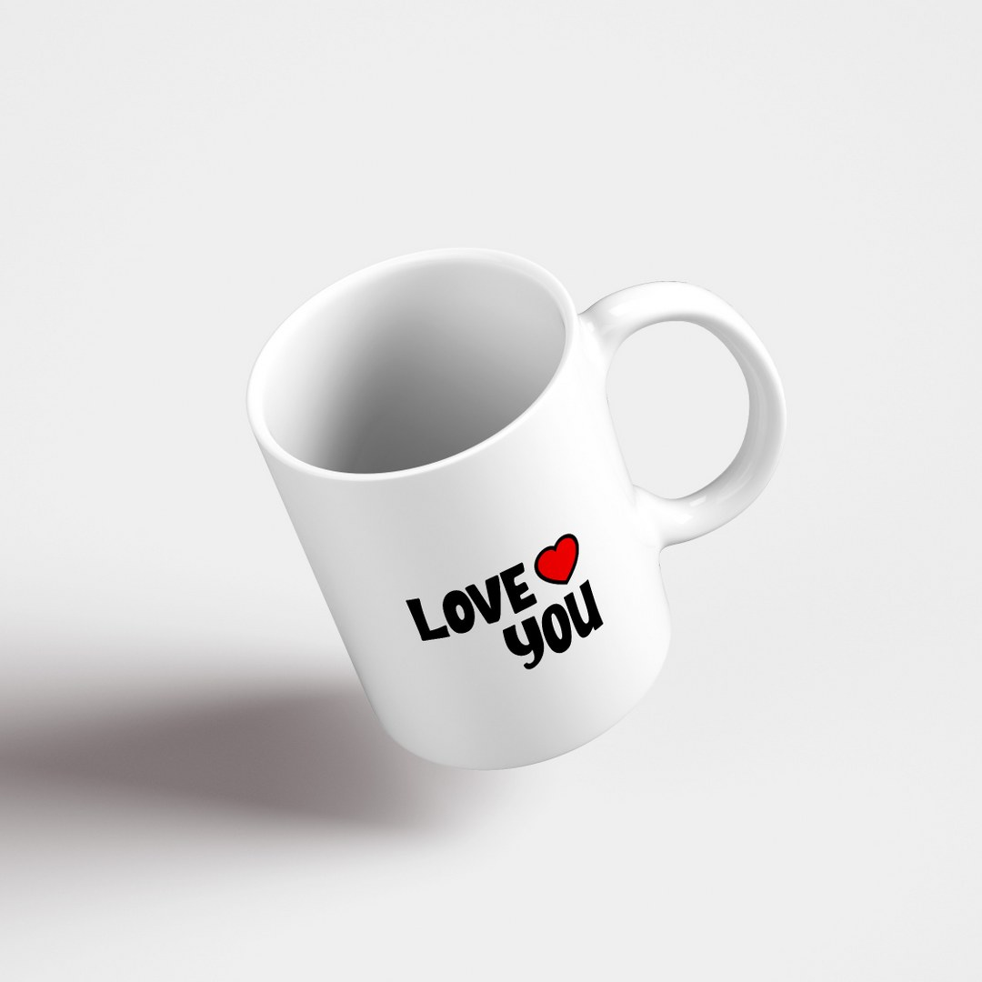 Tasse "Love You" mit Herz – Perfektes Geschenk für Valentinstag, Jubiläum und andere besondere Anlässe. – Bild 5