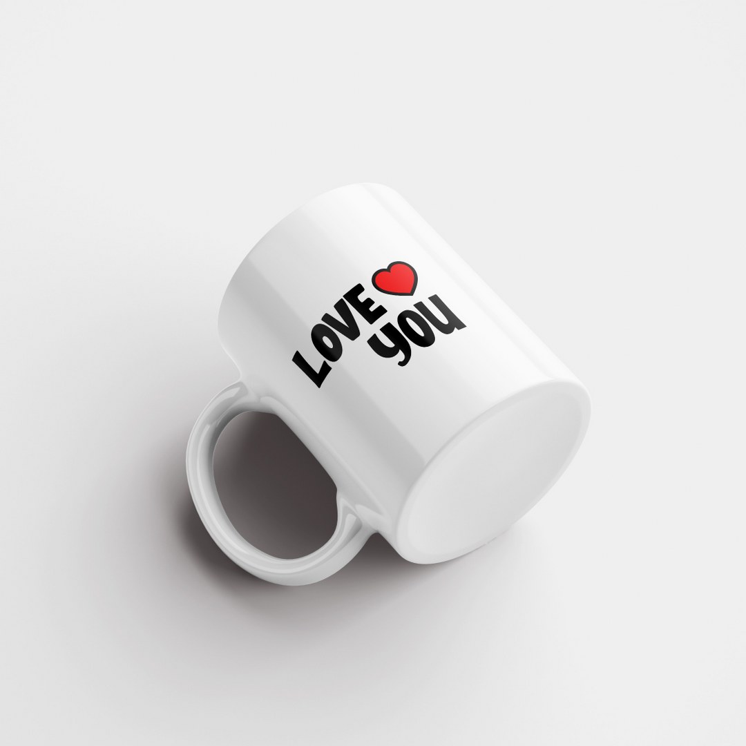 Tasse "Love You" mit Herz – Perfektes Geschenk für Valentinstag, Jubiläum und andere besondere Anlässe. – Bild 3