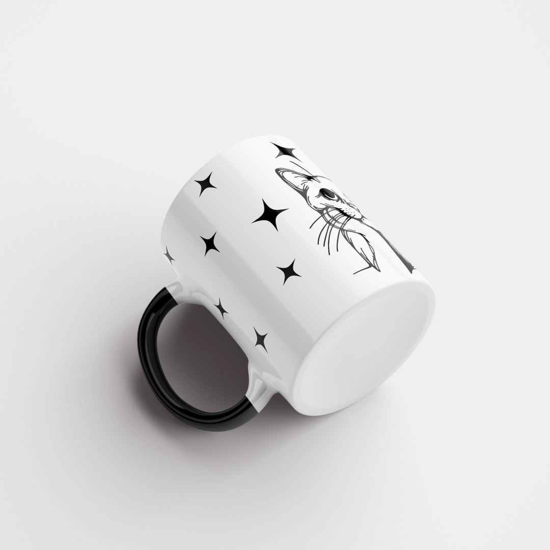 Katzen-Tasse „Sternennacht“ – Verträumtes Design für Katzenliebhaber – Bild 8