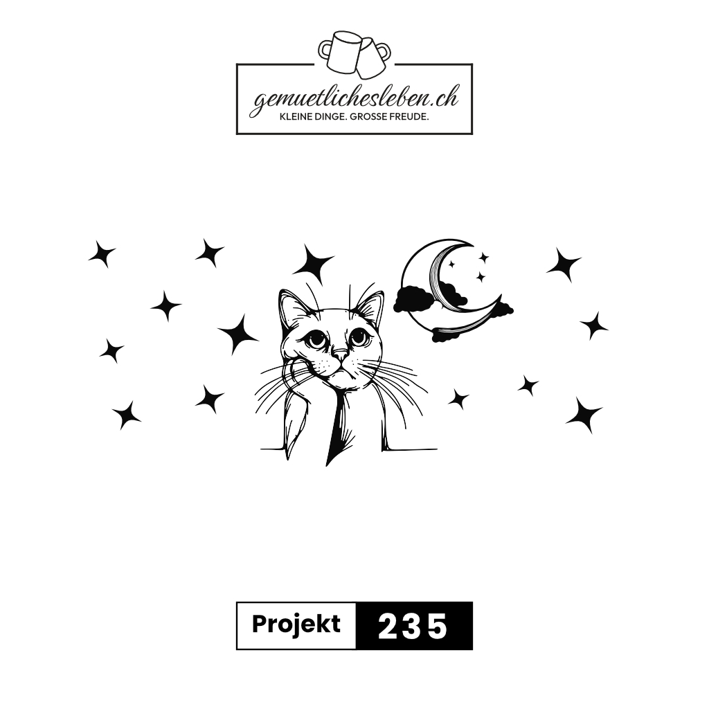 Katzen-Tasse „Sternennacht“ – Verträumtes Design für Katzenliebhaber – Bild 9