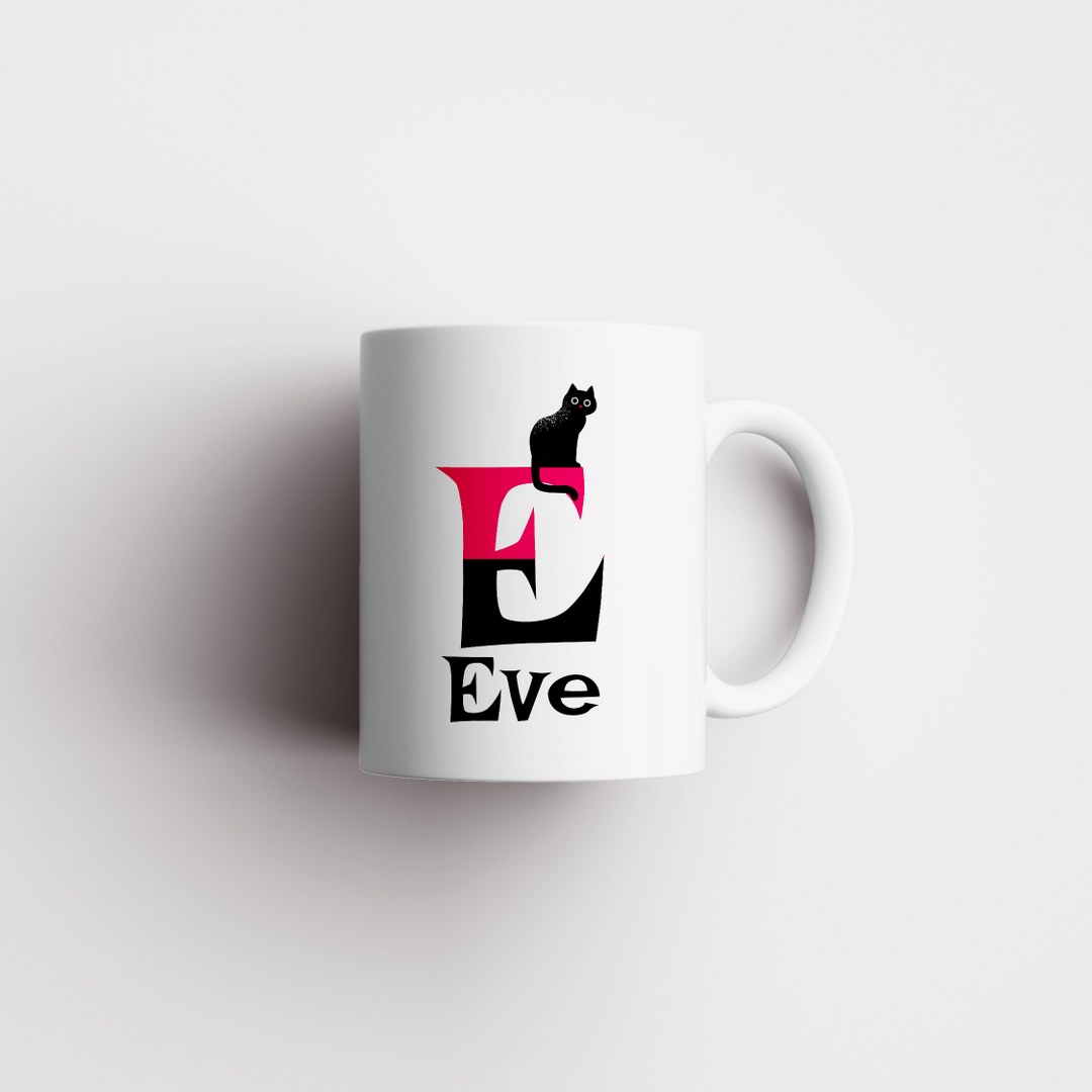 Personalisierte Katzentasse mit Namen und Buchstaben – Geschenk für Katzenliebhaberinnen – Bild 12