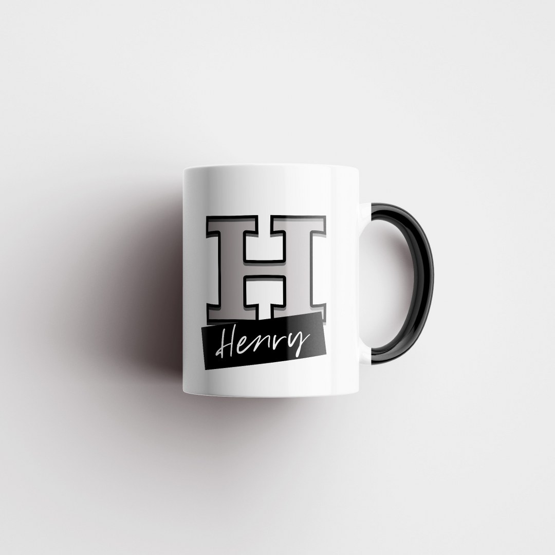 Personalisierte Tasse mit Namen und Buchstaben – Stilvolles Geschenk für Männer – Bild 7