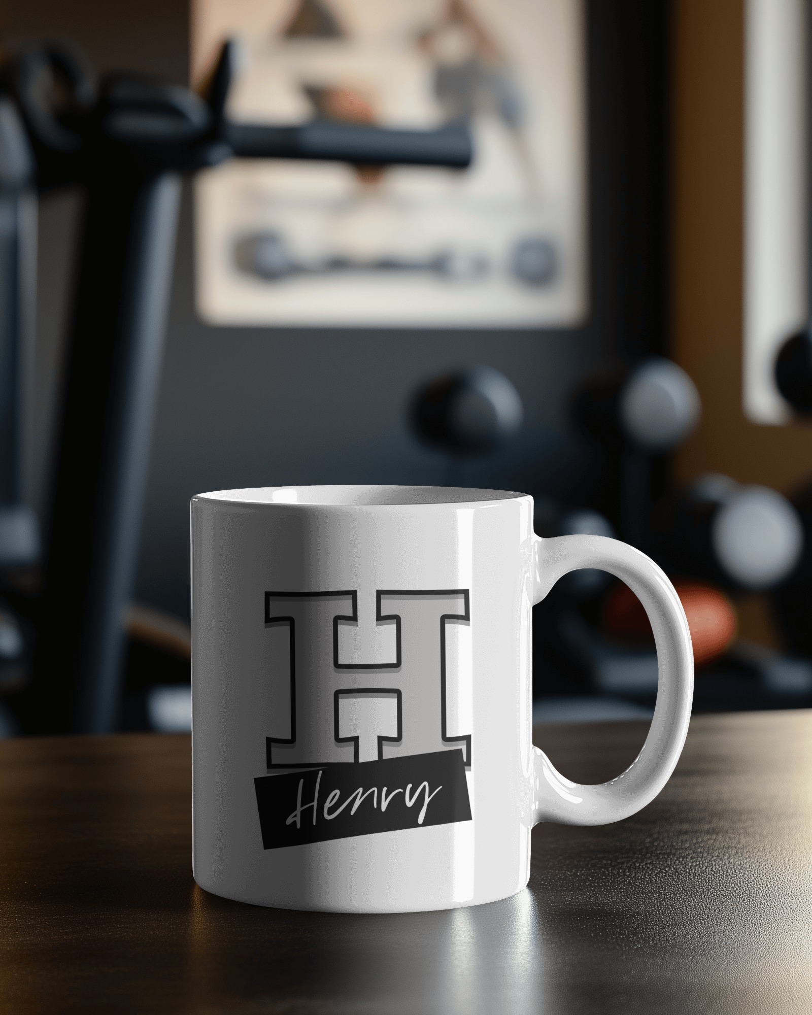 Personalisierte Tasse mit Namen und Buchstaben – Stilvolles Geschenk für Männer – Bild 10