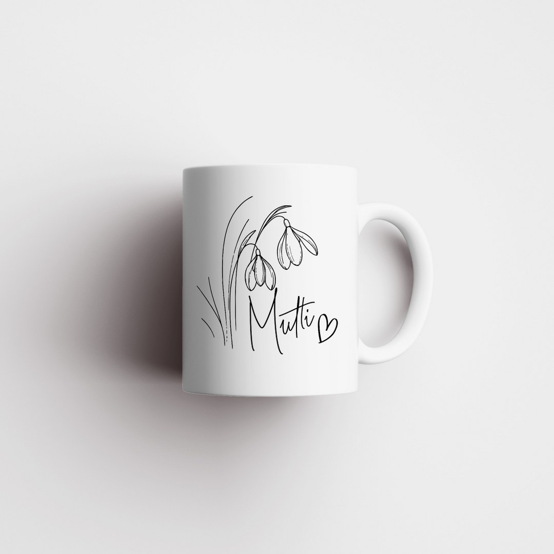 Geschenk für Mama – Tasse „Mutti“ zum Muttertag – Bild 5