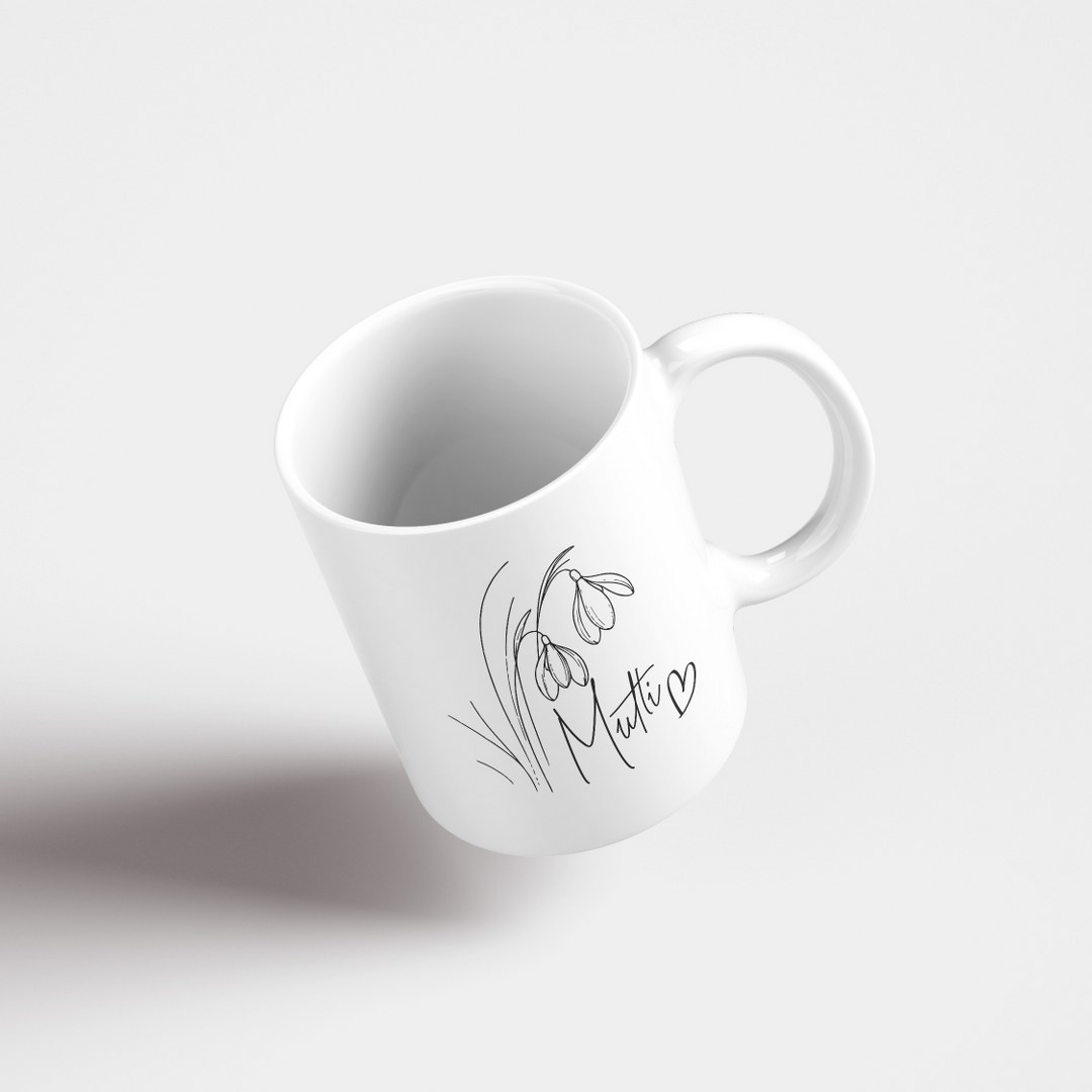 Geschenk für Mama – Tasse „Mutti“ zum Muttertag – Bild 2