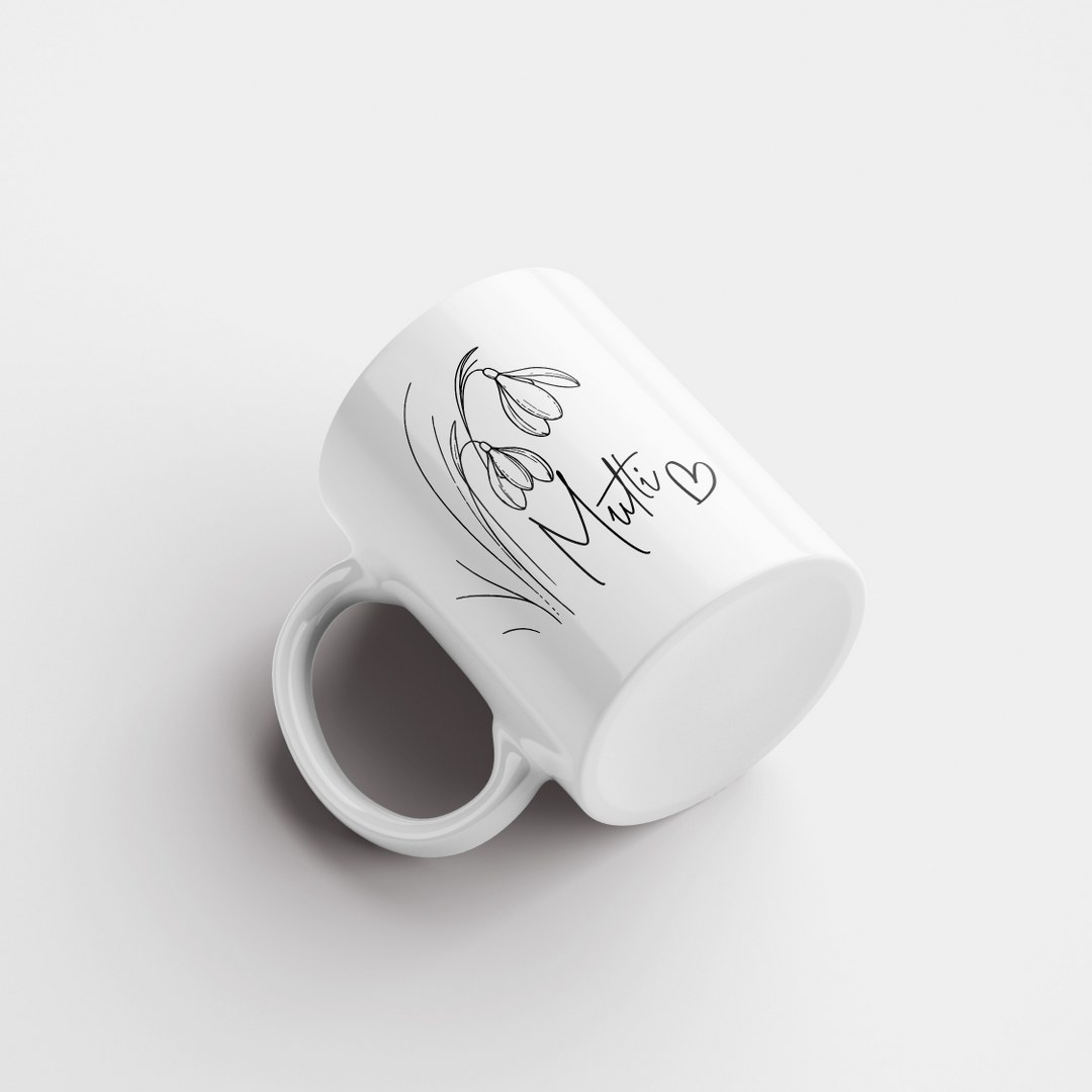 Geschenk für Mama – Tasse „Mutti“ zum Muttertag – Bild 3