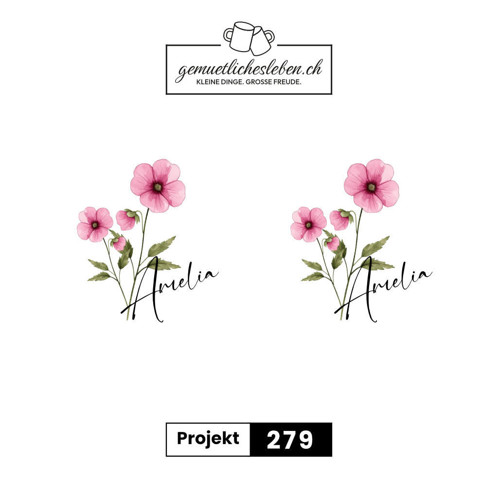 Personalisierte Tasse mit Namen und Blumenmotiv – Elegantes Geschenk für Mama, Schwester oder Oma – Bild 13