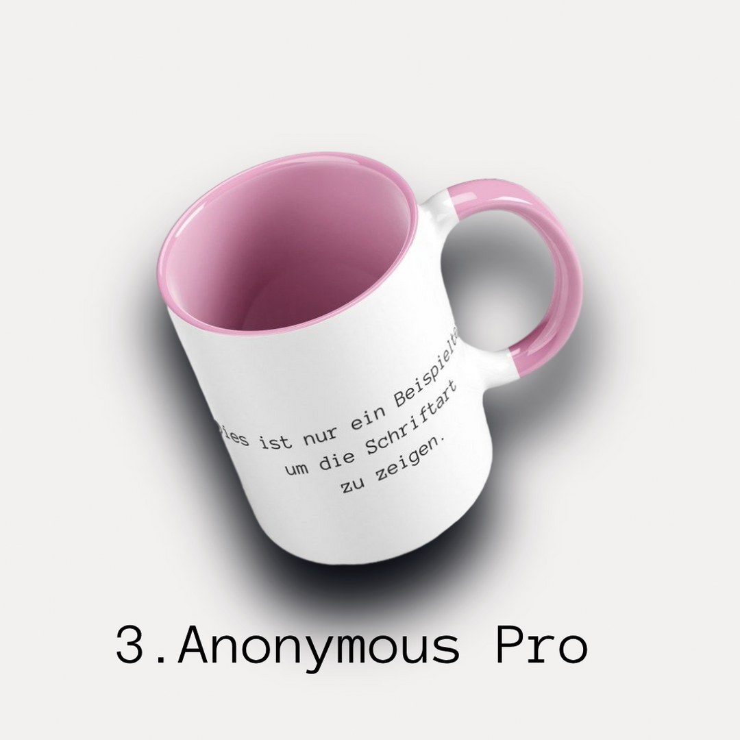Farbige Tasse mit Ihrem Text – personalisierte Tasse – 6 Farben – stilvolles Geschenk – Bild 10