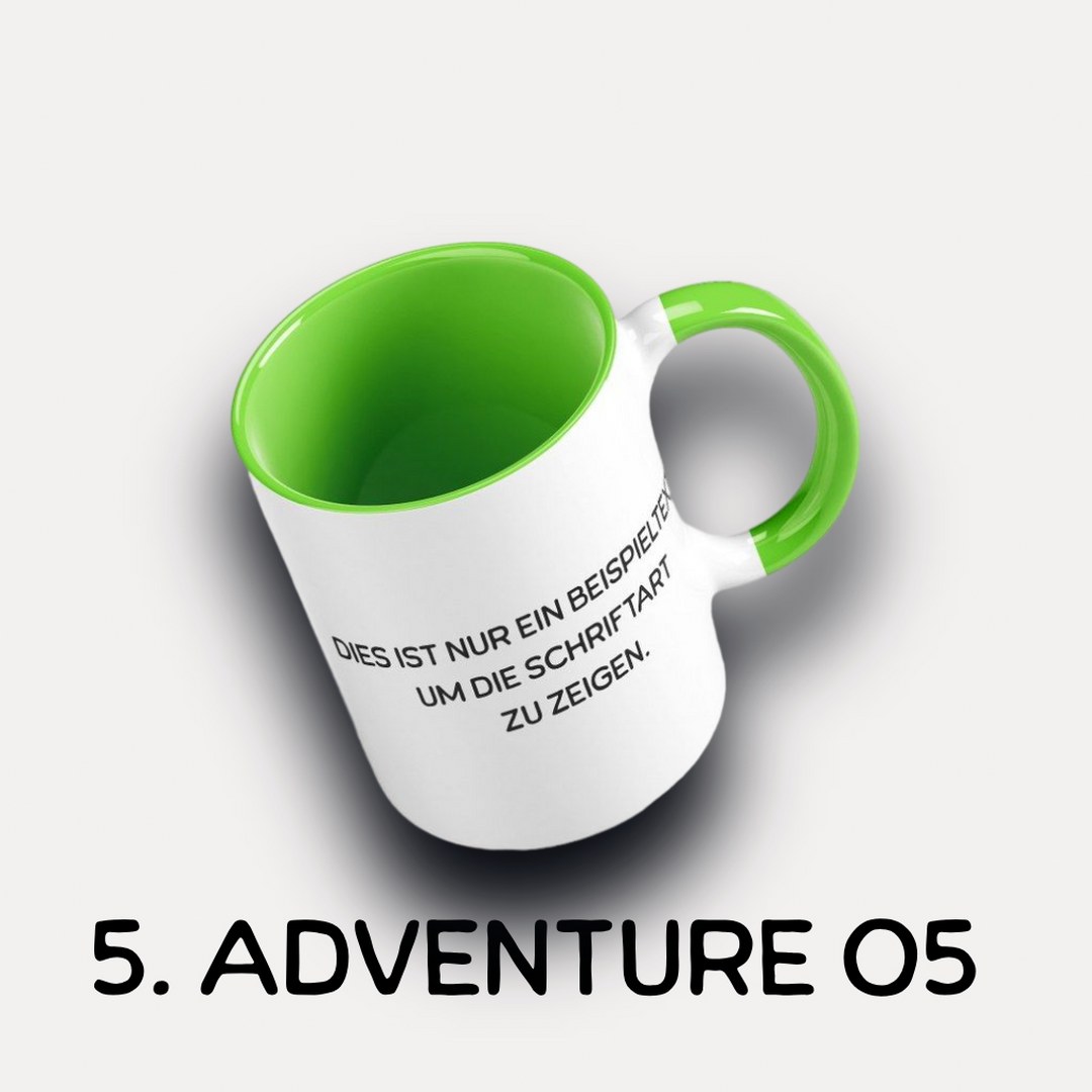 Farbige Tasse mit Ihrem Text – personalisierte Tasse – 6 Farben – stilvolles Geschenk – Bild 12