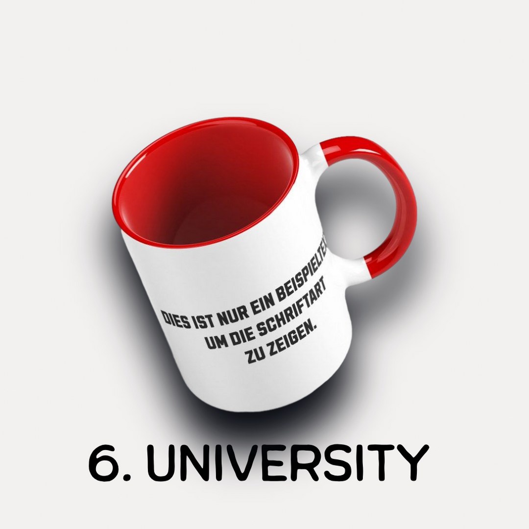 Farbige Tasse mit Ihrem Text – personalisierte Tasse – 6 Farben – stilvolles Geschenk – Bild 13