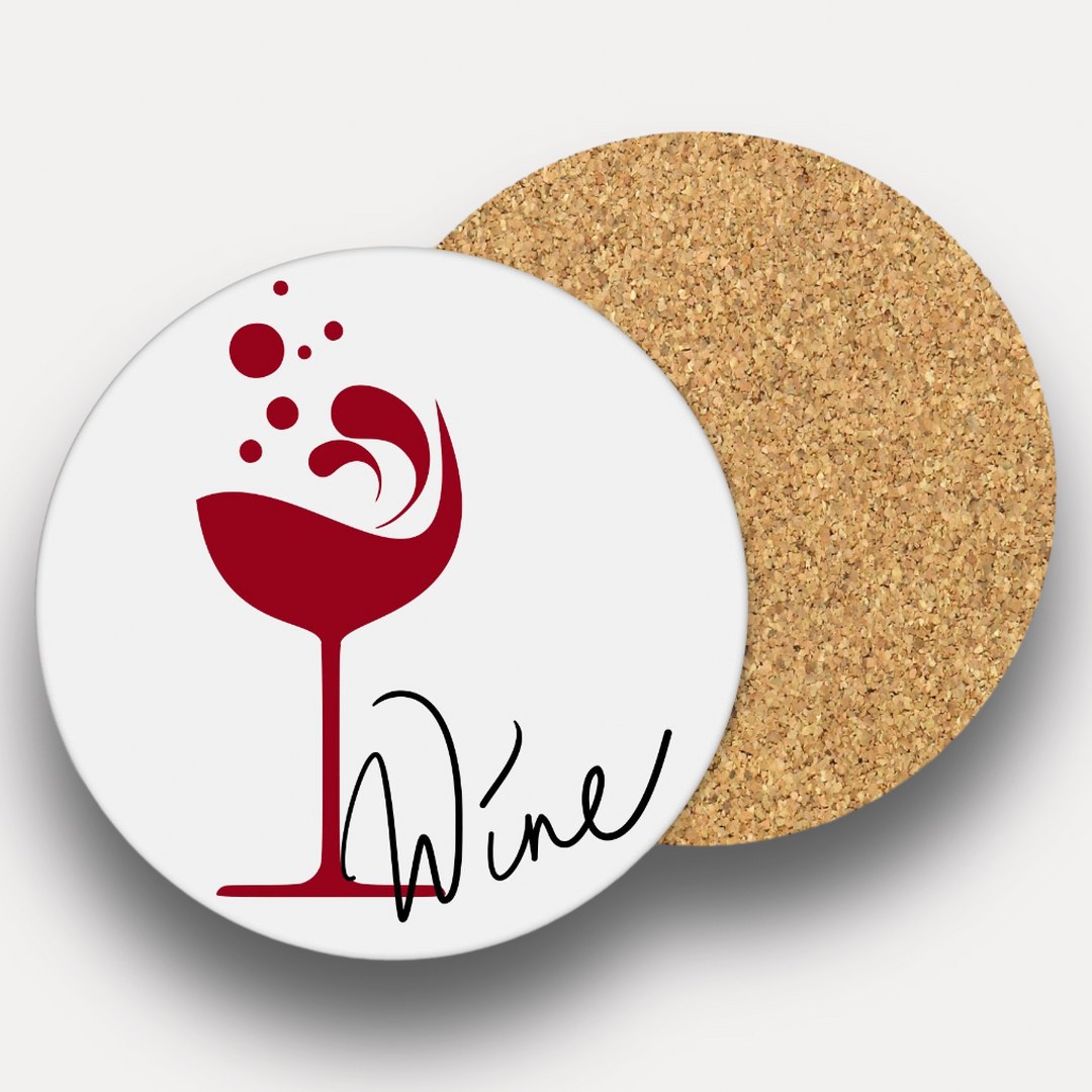 Runde Untersetzer – Drink | Cocktail | Beer | Wine – stilvolle Glasuntersetzer für Getränke – wählbar 1–4 Stück – Bild 4