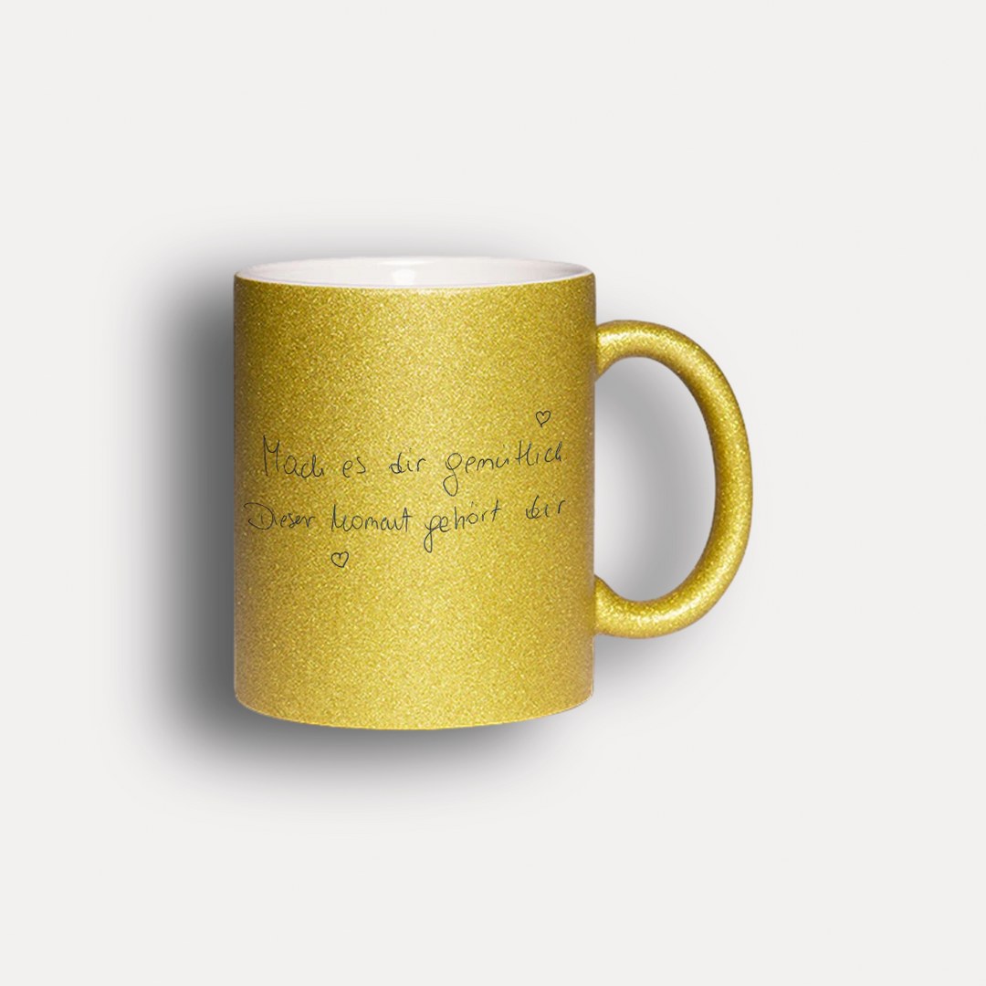 Personalisierte Tasse mit Ihrer Handschrift – in vielen Farbvarianten erhältlich – Bild 16