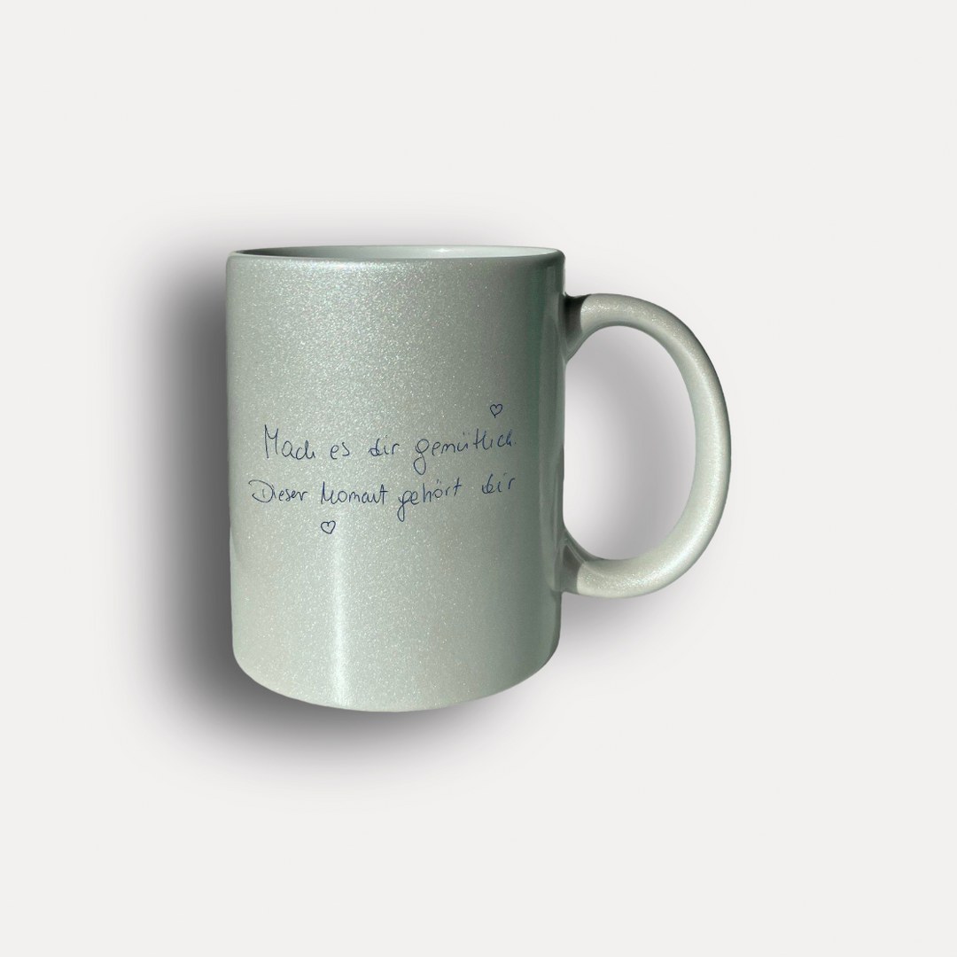 Personalisierte Tasse mit Ihrer Handschrift – in vielen Farbvarianten erhältlich – Bild 9