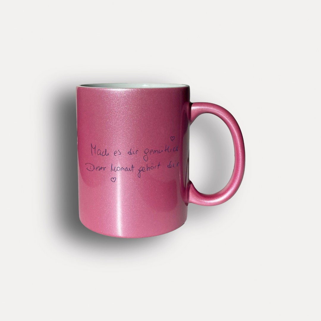 Personalisierte Tasse mit Ihrer Handschrift – in vielen Farbvarianten erhältlich – Bild 12
