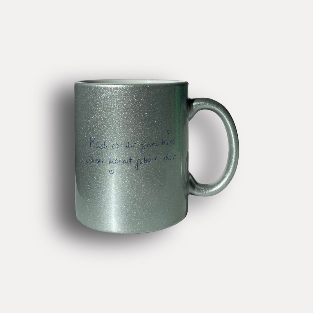 Personalisierte Tasse mit Ihrer Handschrift – in vielen Farbvarianten erhältlich – Bild 13