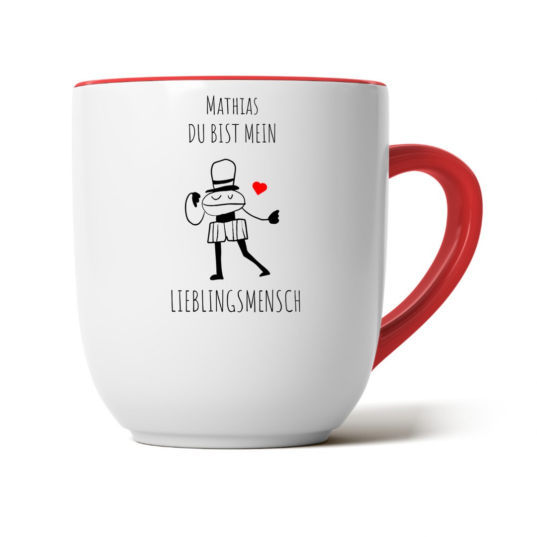 Personalisierte Tasse „Lieblingsmensch“ mit Namen – Humorvolle Geschenkidee – Bild 7