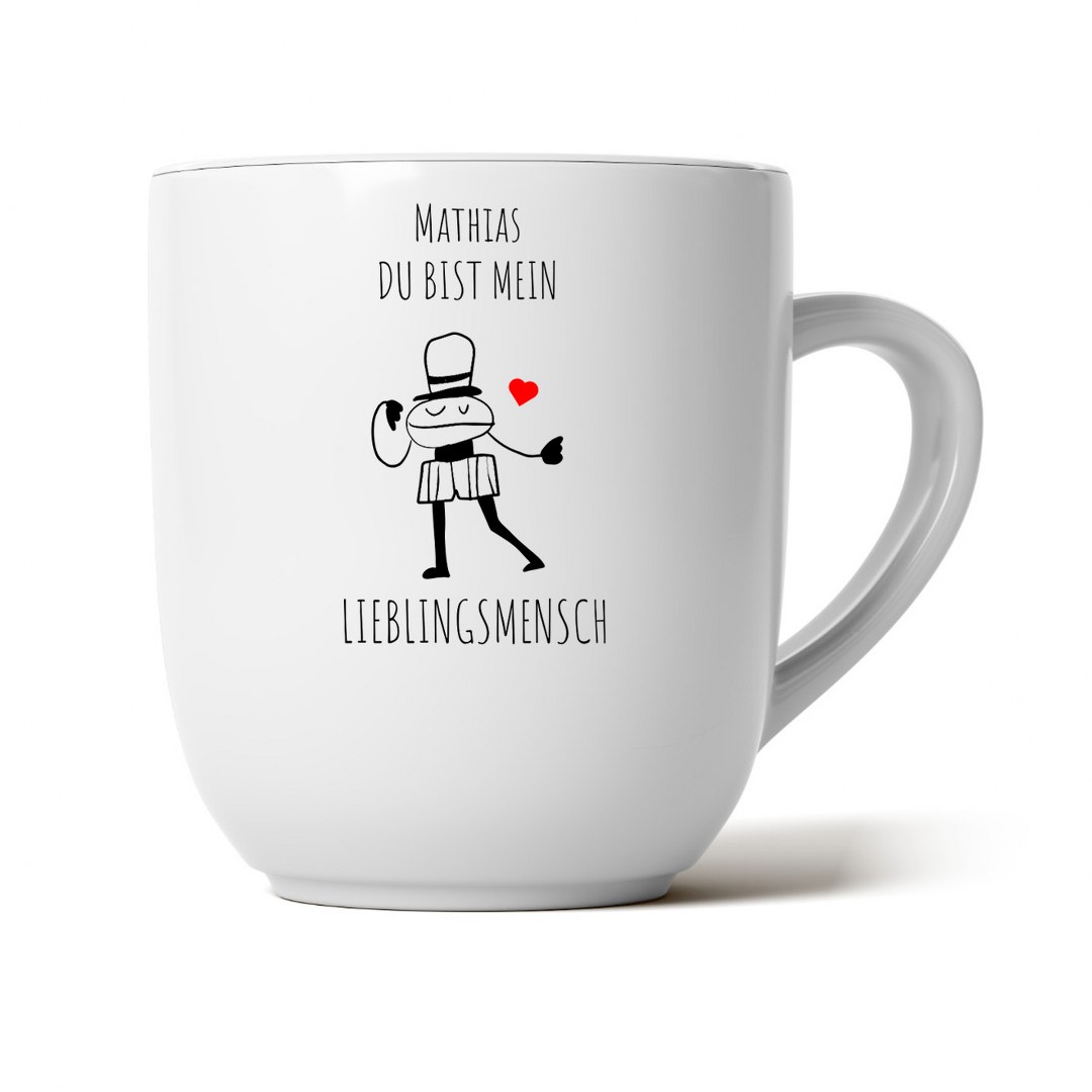 Personalisierte Tasse „Lieblingsmensch“ mit Namen – Humorvolle Geschenkidee – Bild 5