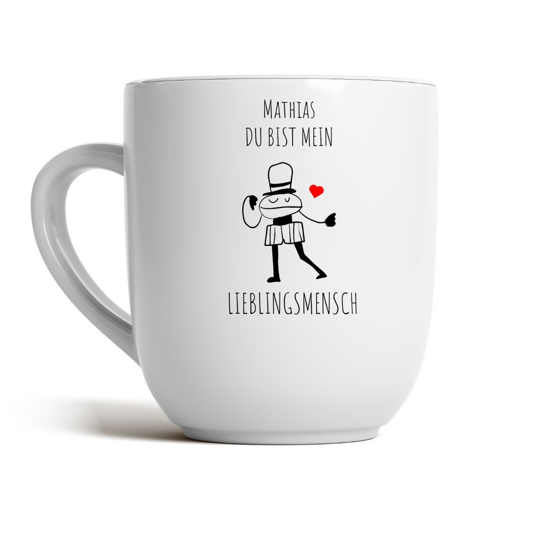Personalisierte Tasse „Lieblingsmensch“ mit Namen – Humorvolle Geschenkidee – Bild 4