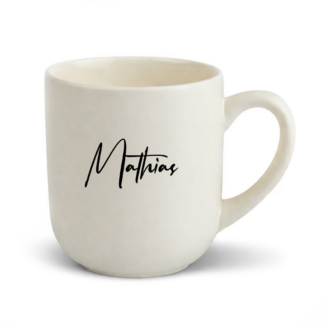 Personalisierte Tasse mit Namen und Hobby-Motiv – Matte Kaffeetasse als Geschenkidee – Bild 16