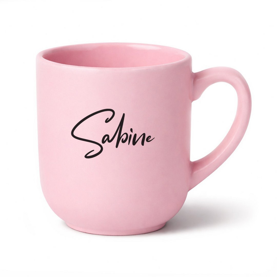 Personalisierte Tasse mit Namen und Hobby-Motiv – Matte Kaffeetasse als Geschenkidee – Bild 7