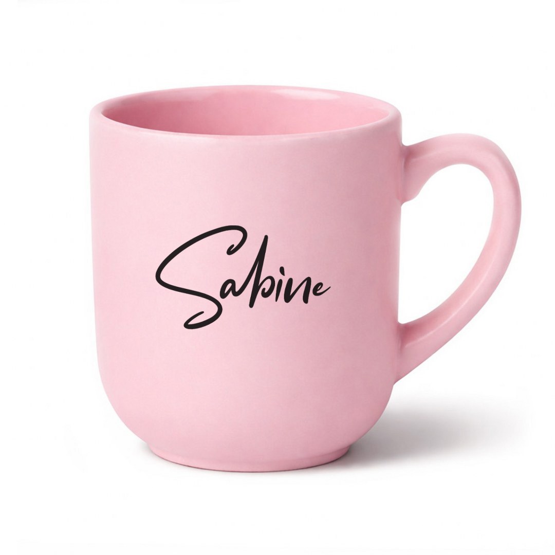Personalisierte Tasse mit Namen und Hobby-Motiv – Matte Kaffeetasse als Geschenkidee – Bild 13